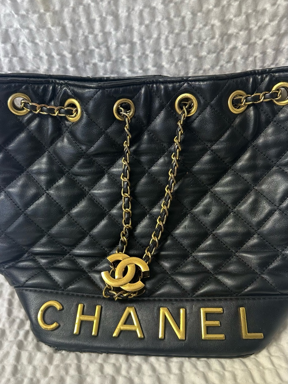 Chanel Drawstring Purse - Picture 2 of 5